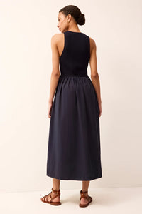 MARIE OLIVER- Anya Dress Naval