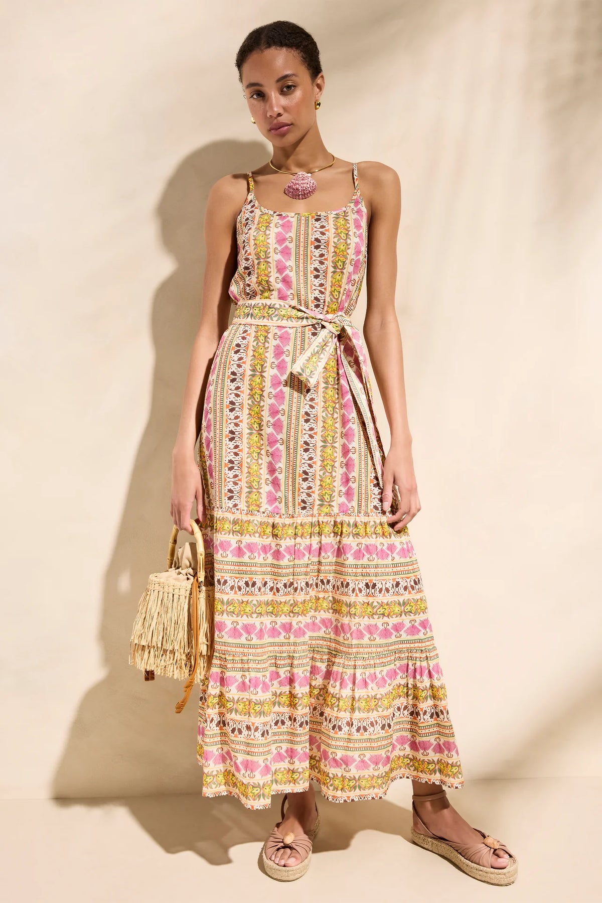 MARIE OLIVER-Kinley Dress Seashell Seashell