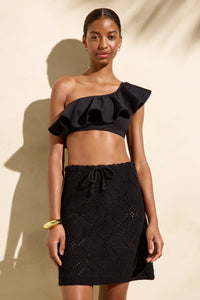 MARIE OLIVER-Zebbie Skirt Black