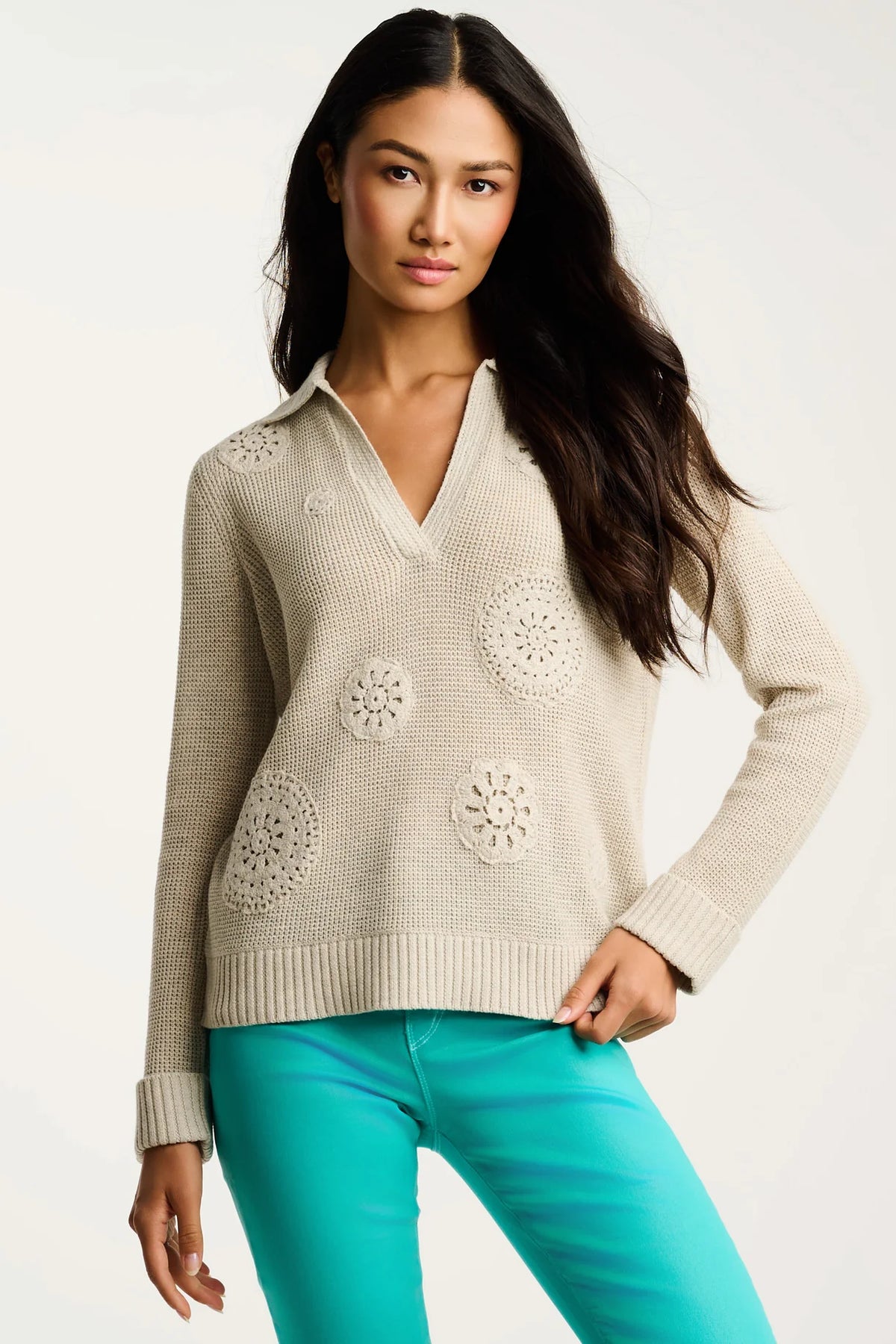 LISA TODD-Knit Bliss Almond