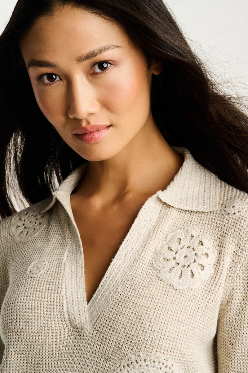 LISA TODD-Knit Bliss Almond