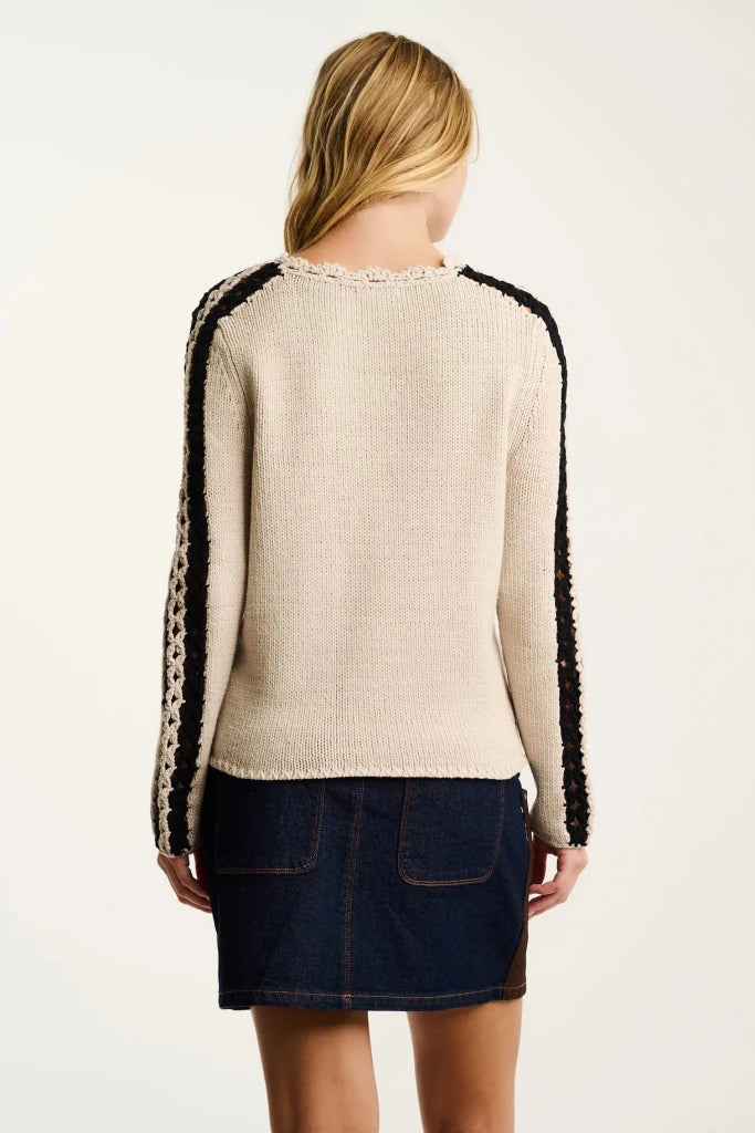 LISA TODD-Shore Club Chickpea/Black