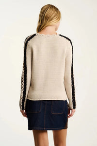 LISA TODD-Shore Club Chickpea/Black