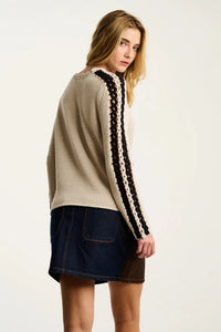LISA TODD-Shore Club Chickpea/Black