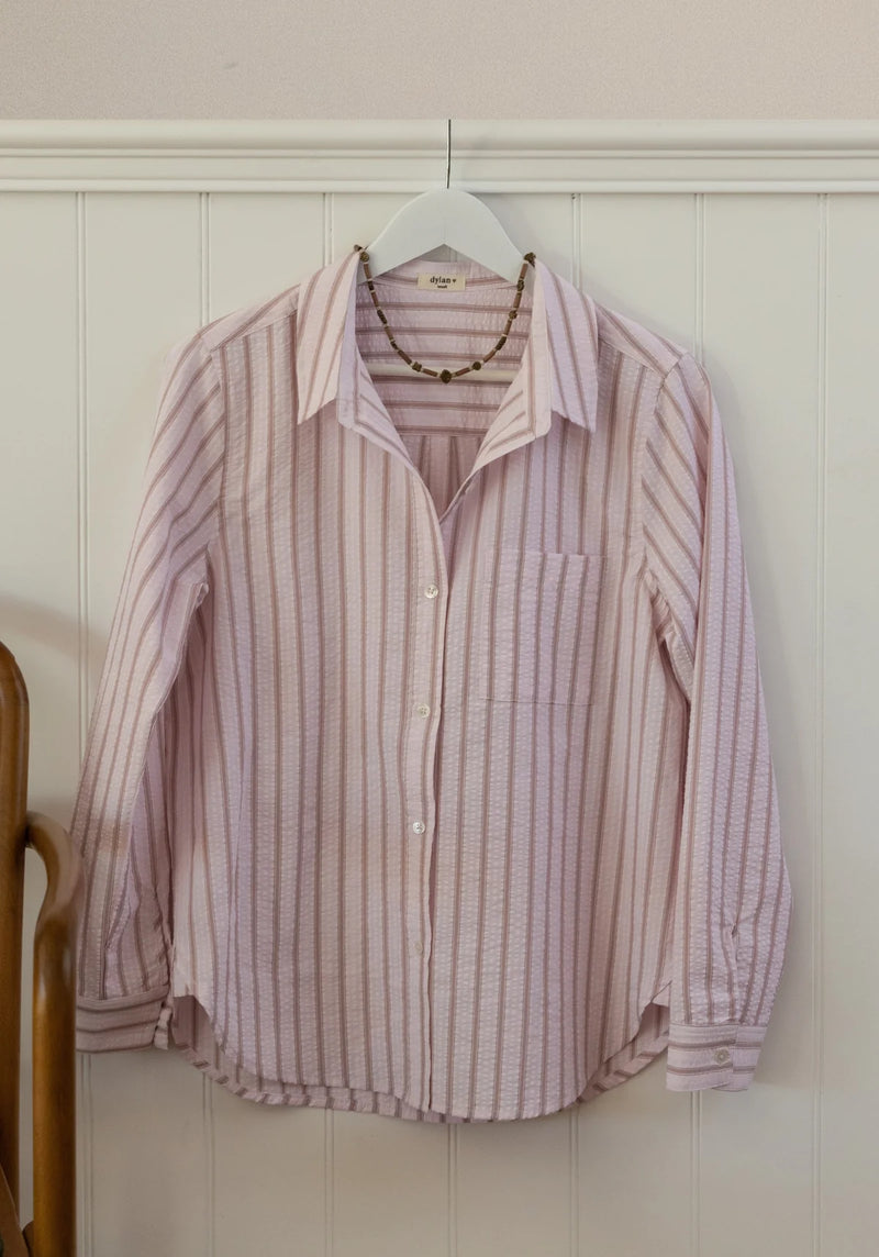 DYLAN-Jessie 1 Pocket Shirt Petal