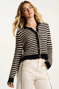 LISA TODD-Bright Idea Cardi Black