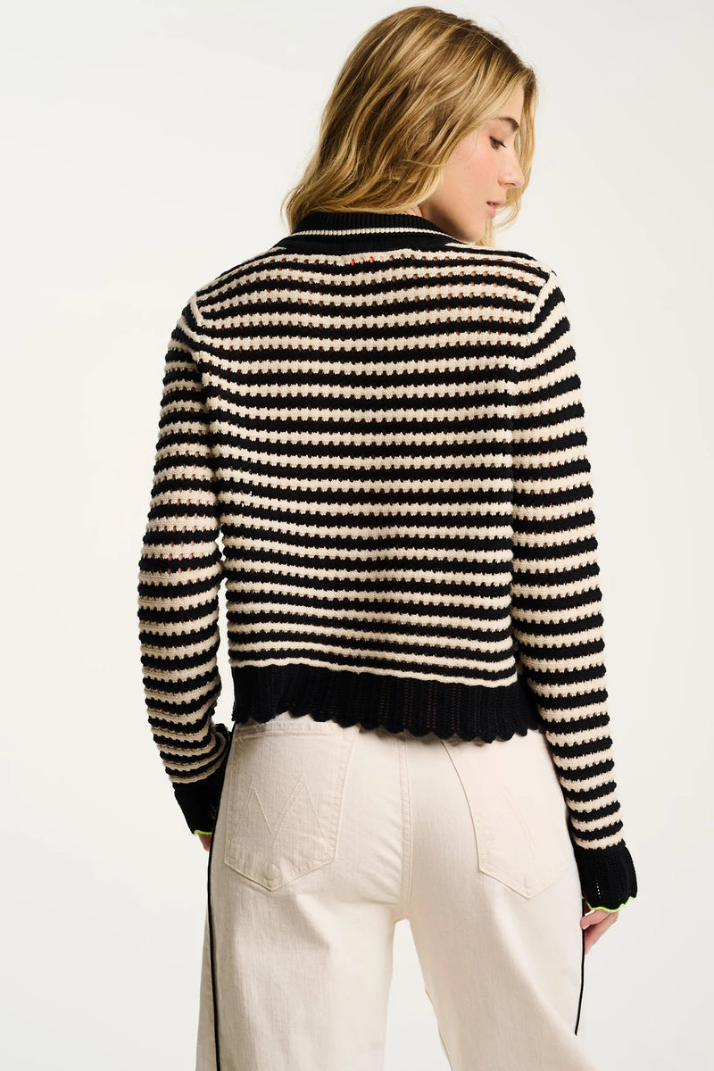 LISA TODD-Bright Idea Cardi Black