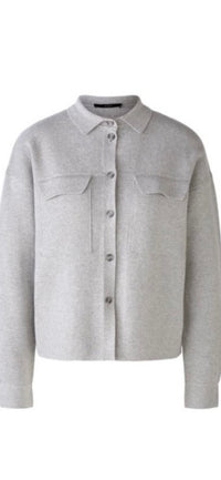 OUI-Pullover Jacket Light Grey