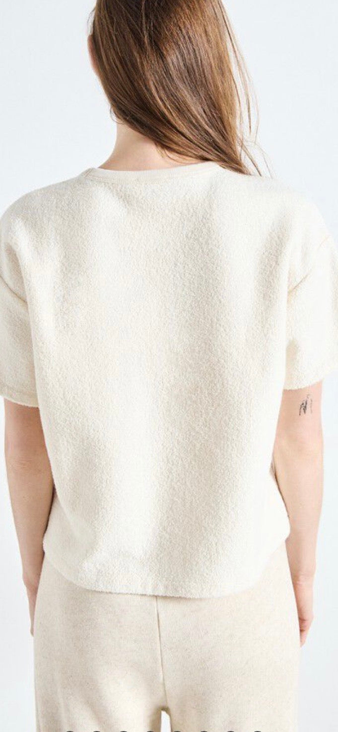 AMERICAN VINTAGE-Women's T-Shirt BobyPark Ecru