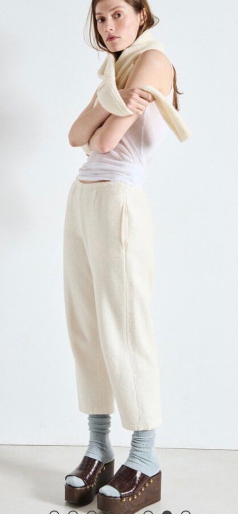 AMERICAN VINTAGE-Joggers BobyPark Ecru
