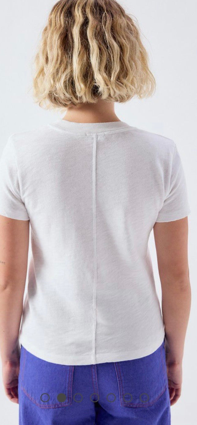 AMERICAN VINTAGE-Women's T-Shirt Sonoma White