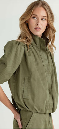 SUNDAYS-Teddy Jacket Olivine