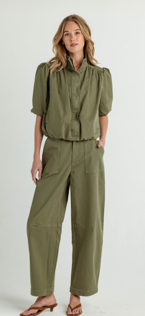 SUNDAYS-Teddy Jacket Olivine