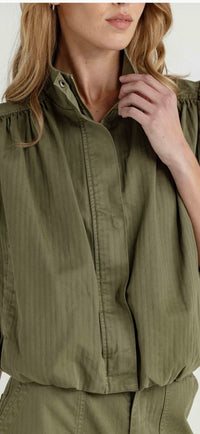 SUNDAYS-Teddy Jacket Olivine
