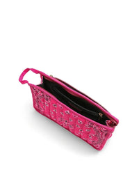 HAUTE SHORE-Beau Pink Bandana Pouch