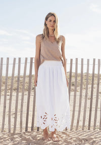 DYLAN-Anna Skirt White