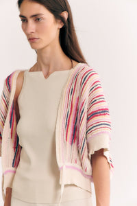 SITA MURT-Knitted Waistcoat Multicolored