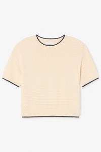 SITA MURT-Fully Fashioned Sweater Ecru