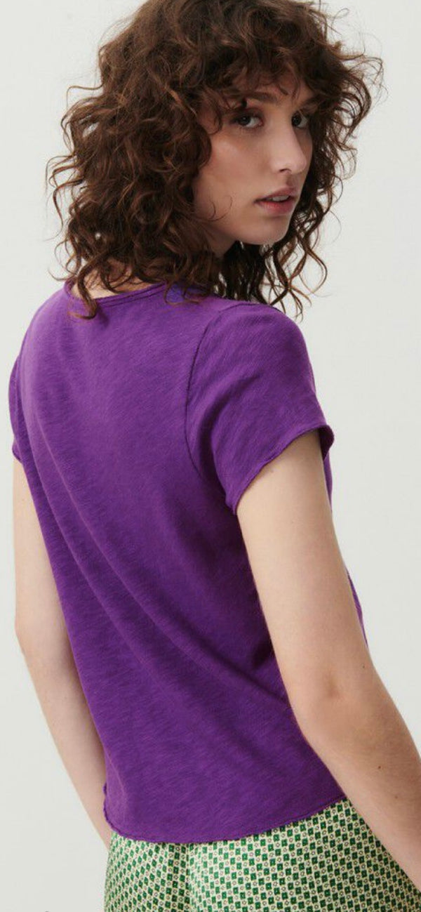 AMERICAN VINTAGE-Women's T Shirt Sonoma Ultraviolet Vintage