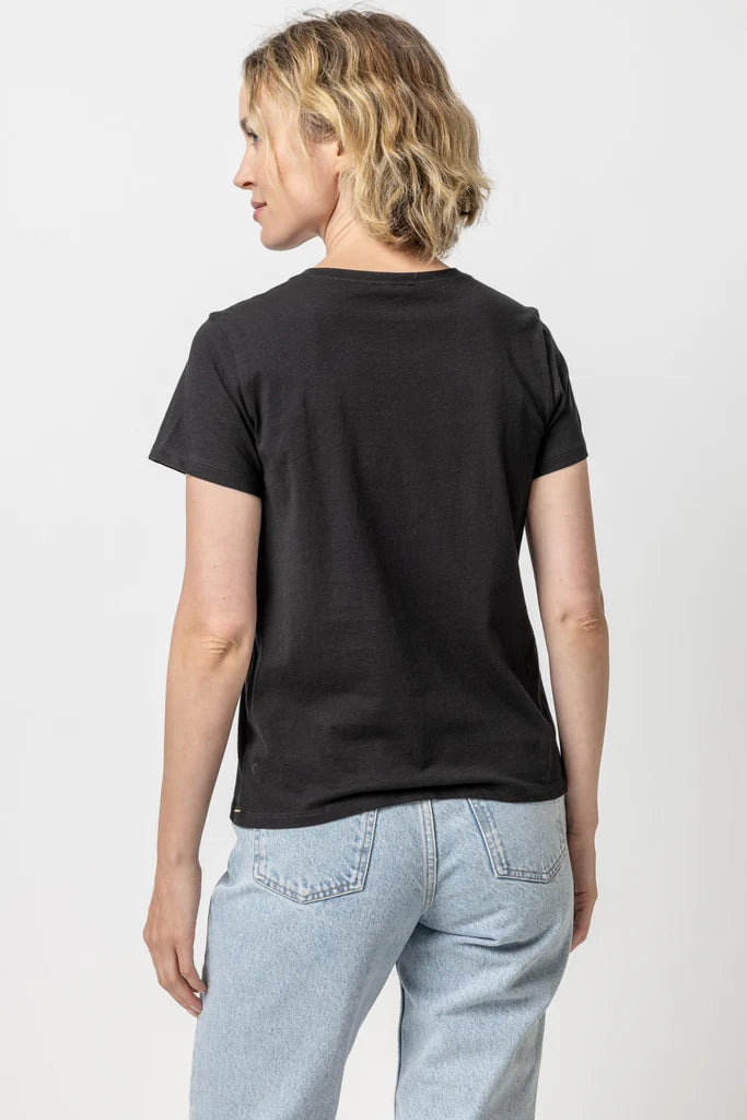 LILLA P-Short Sleeve Crewneck Black