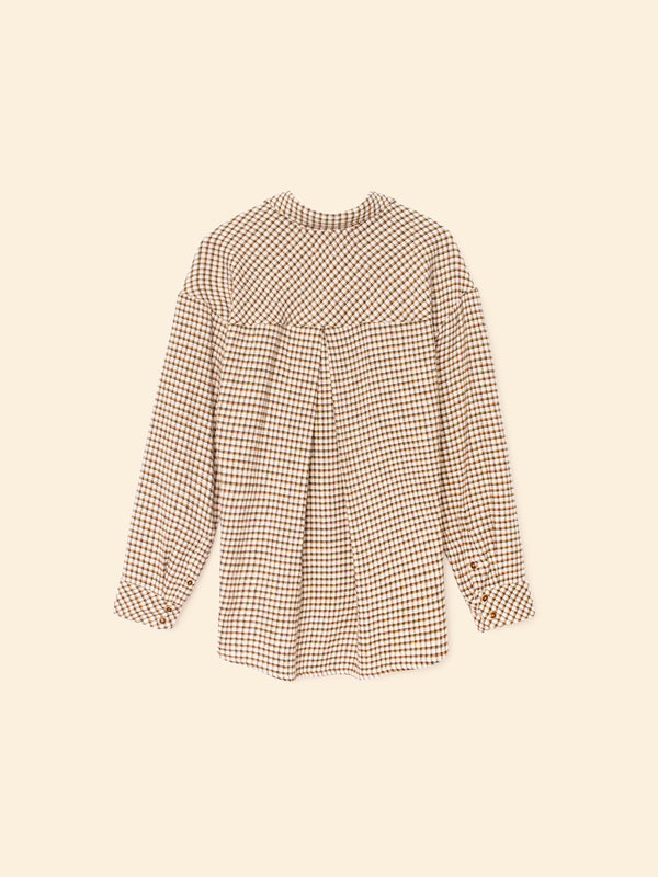 XIRENA-Jordy Shirt Natural Check