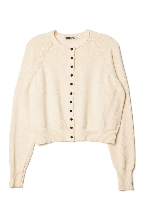 Ciao Lucia Laine Cardigan in Ivory, additional view