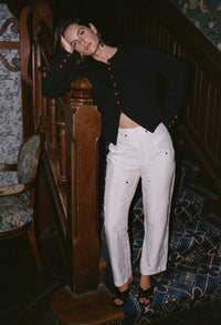 Ciao Lucia Silja Cardigan in Black