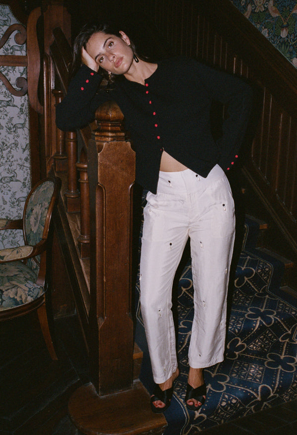 Ciao Lucia Silja Cardigan in Black