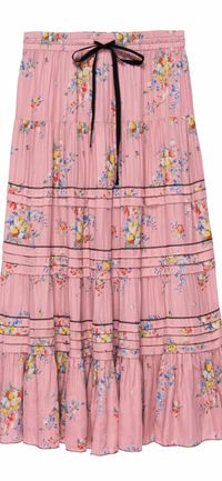 THE GREAT- The Pastoral Skirt Cherry Blossom Floral