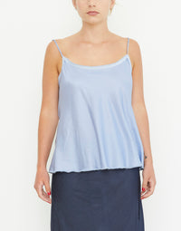 BRAZEAU TRICOT-Paper Bag Cami With Marrow Periwinkle