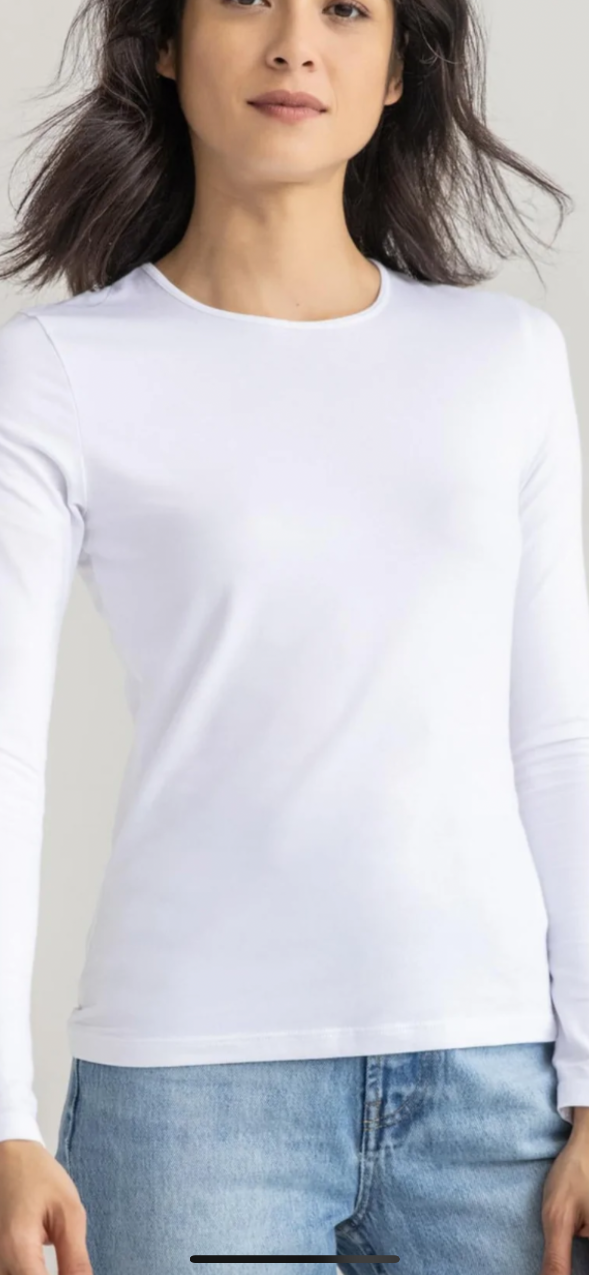 LILLA P- Long Sleeve White
