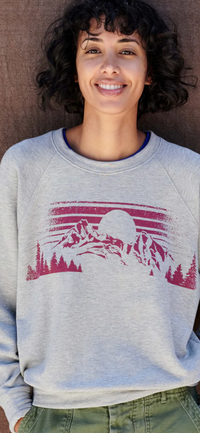 SUNDRY-Ski Club Sweatshirt Heather Grey