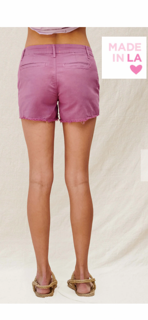 SUNDRY-Trouser Shorts Orchid